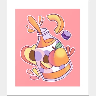 Peach Lemonade Posters and Art